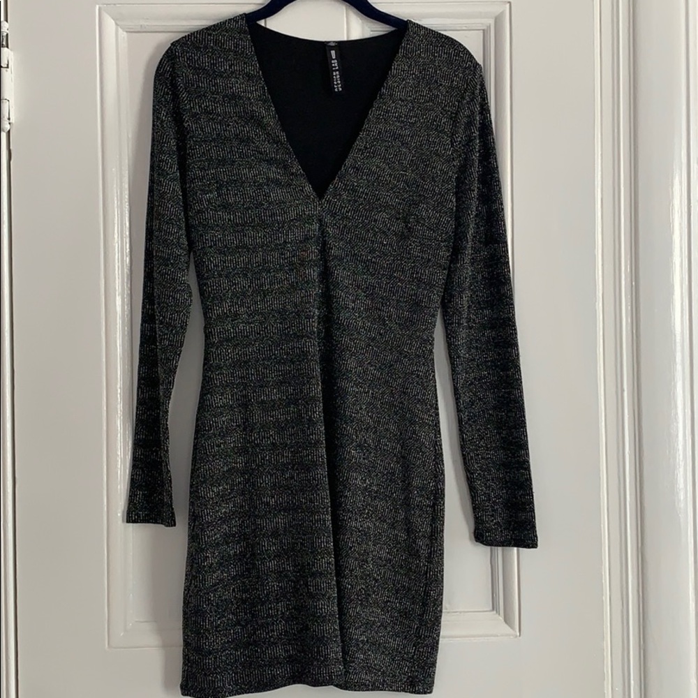 Black and Silver Lord&Taylor Dress